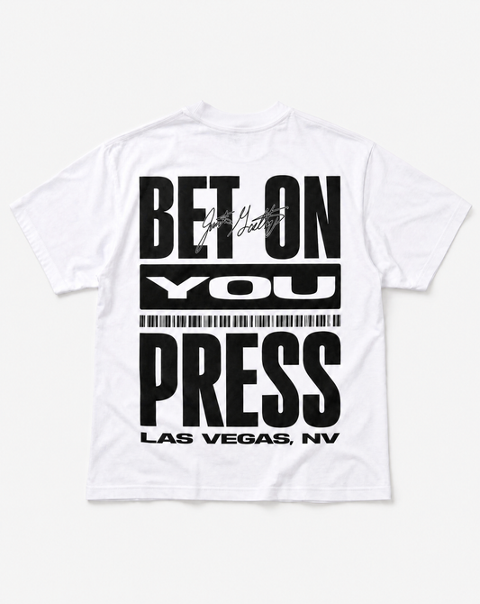 JG Bet On You Tee | White